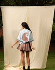 Patchwork Shirt and Skirt