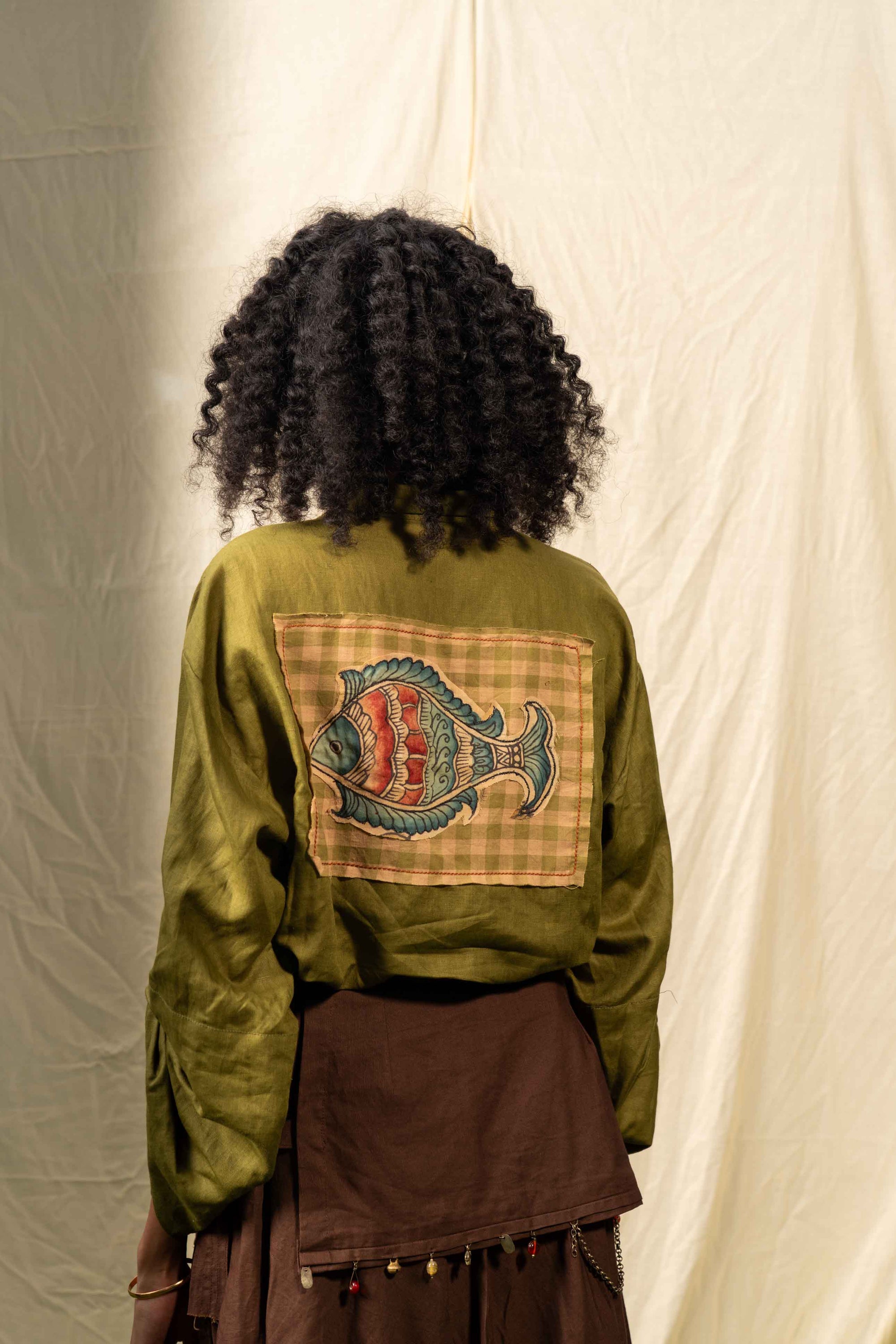 Patchwork Fish Shirt