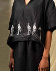 Patchwork Flamingo Shirt