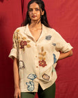 Patchwork Kalamkari Shirt