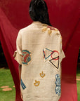 Patchwork Kalamkari Shirt