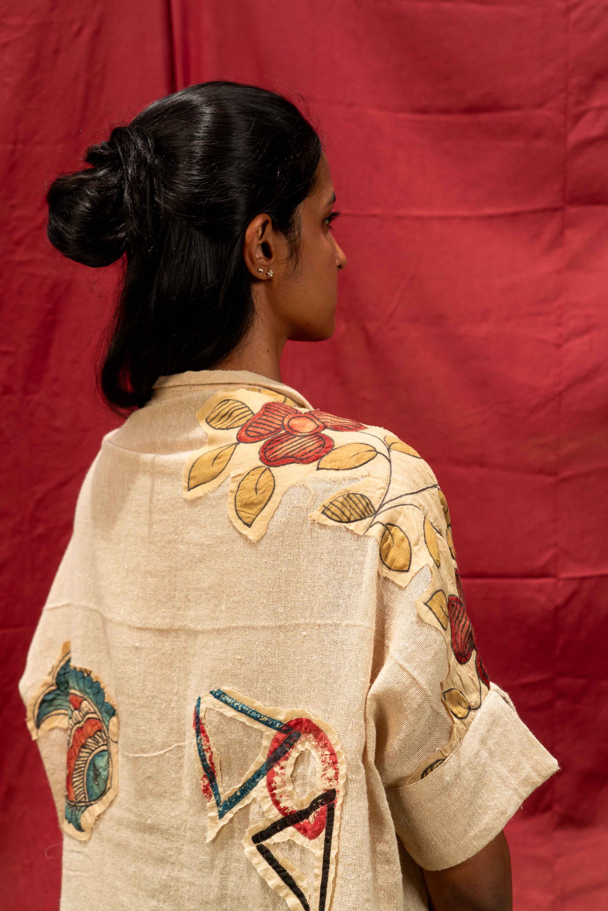 Patchwork Kalamkari Shirt