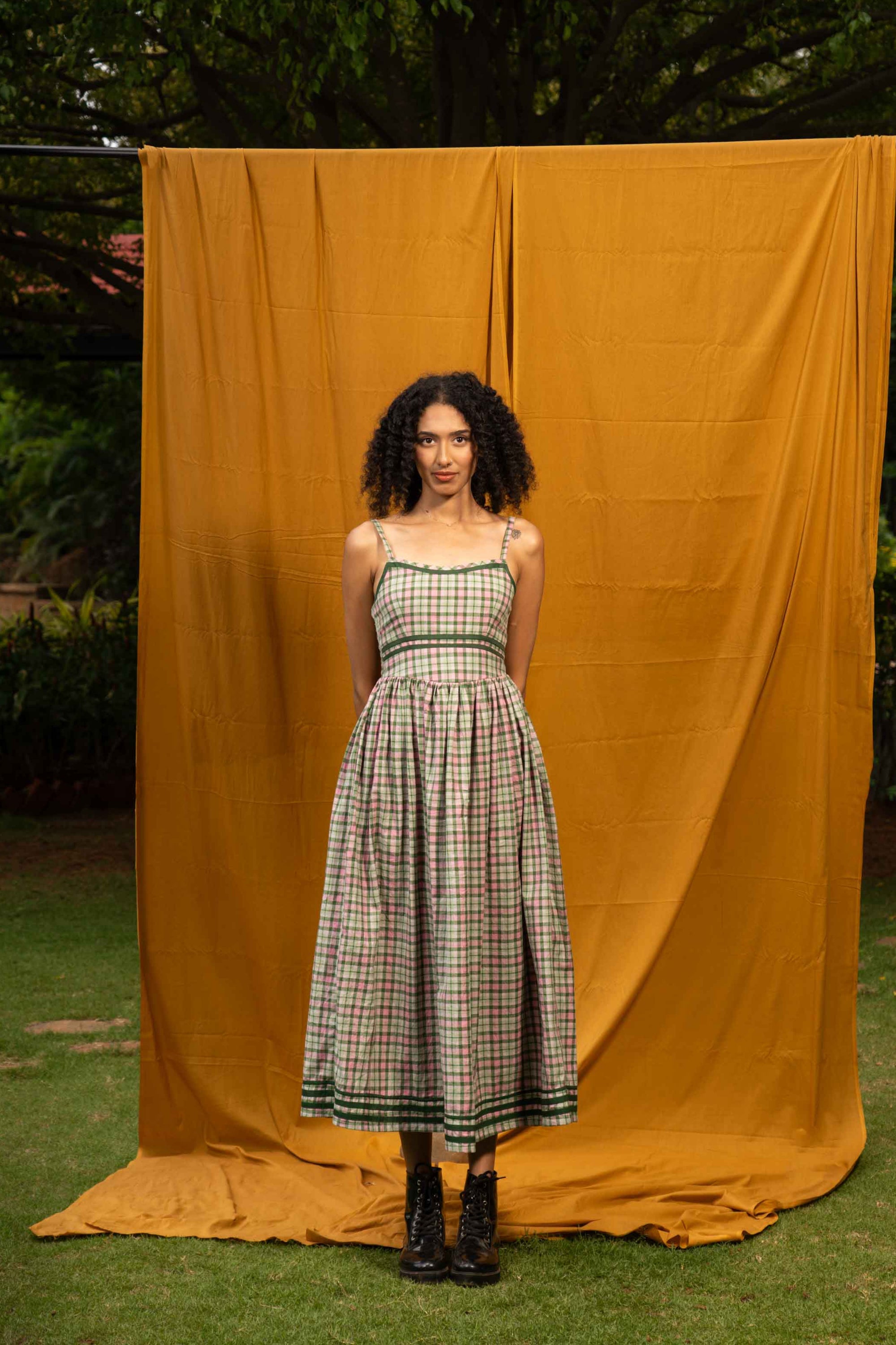Gathered dress