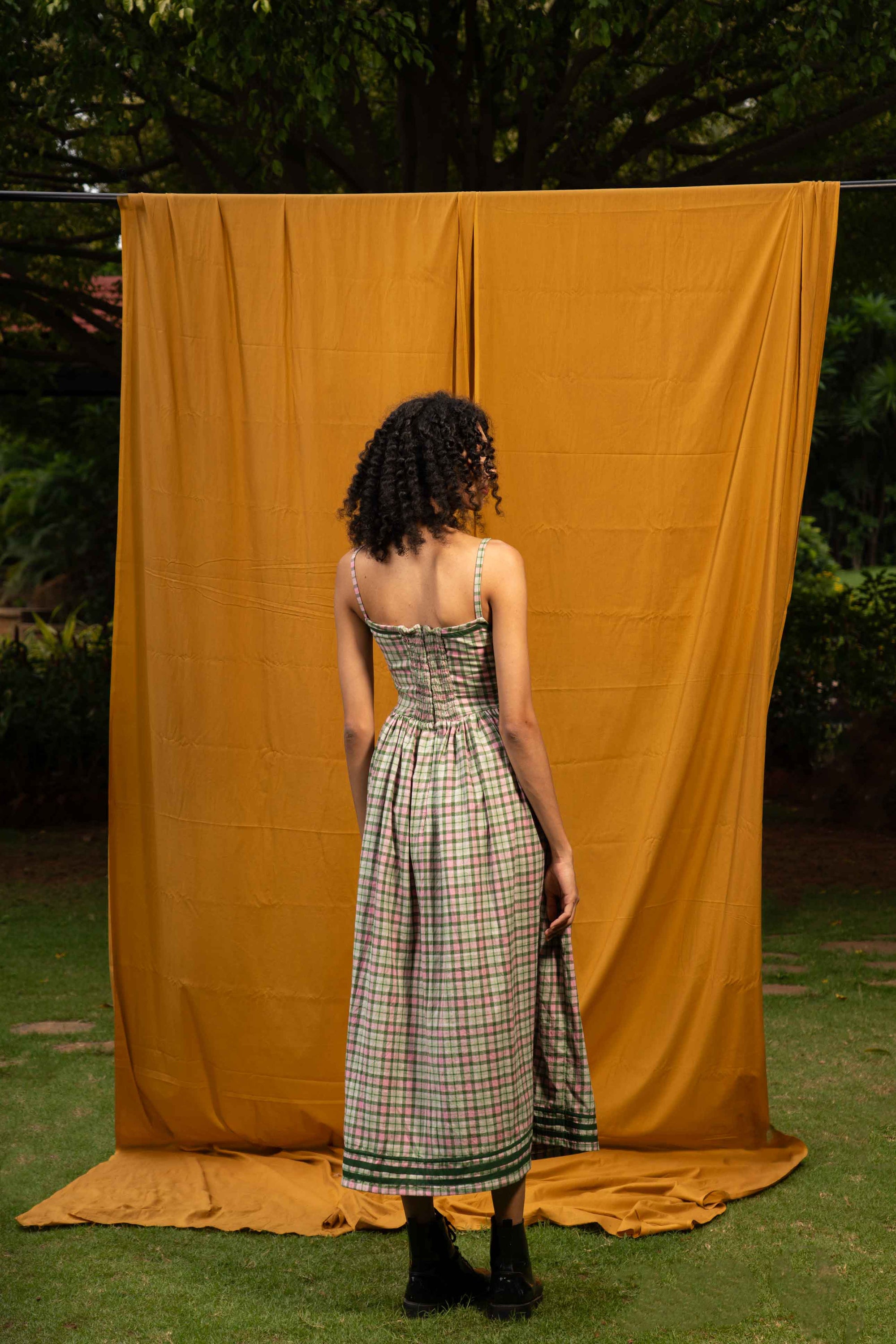 Gathered dress