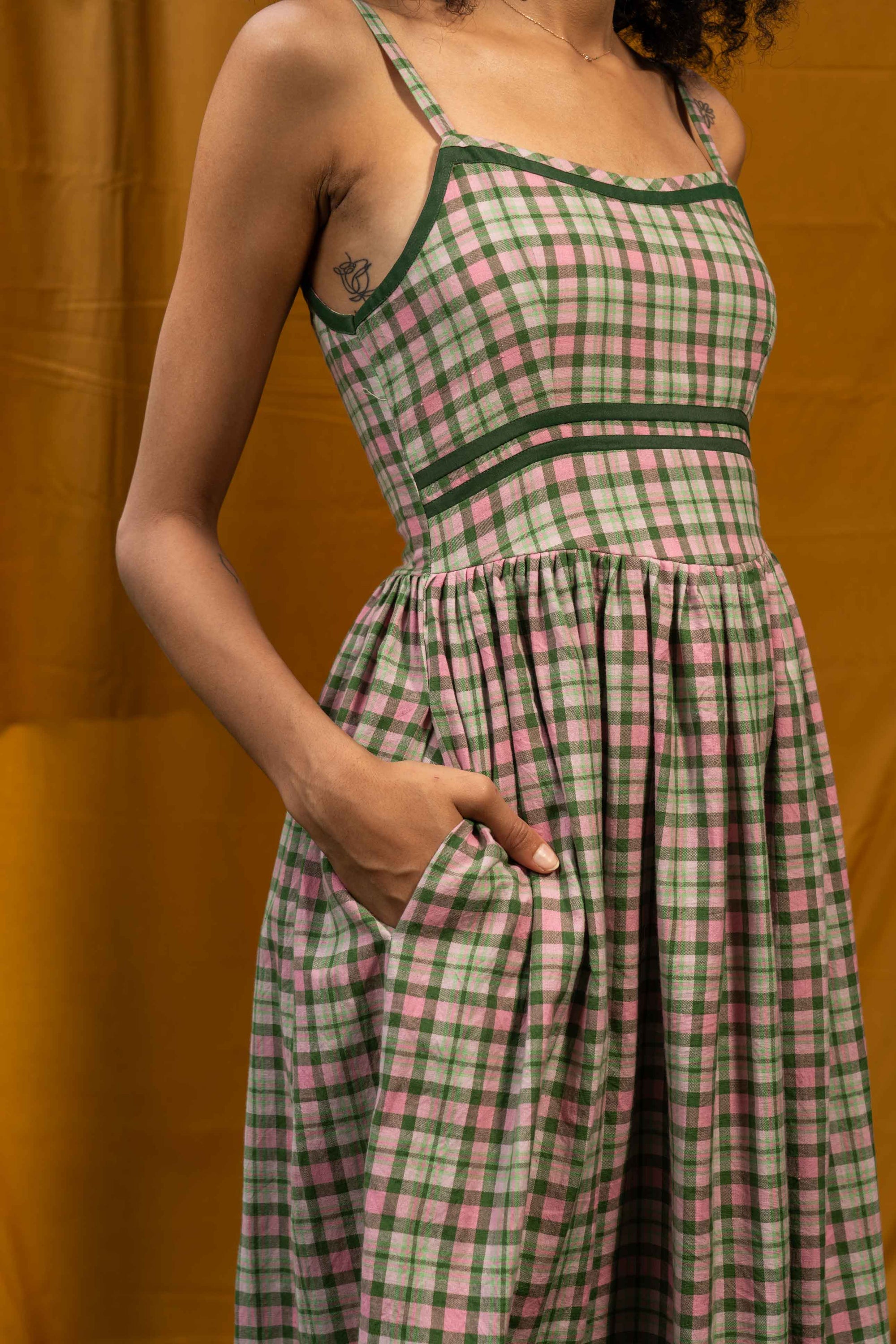 Gathered dress