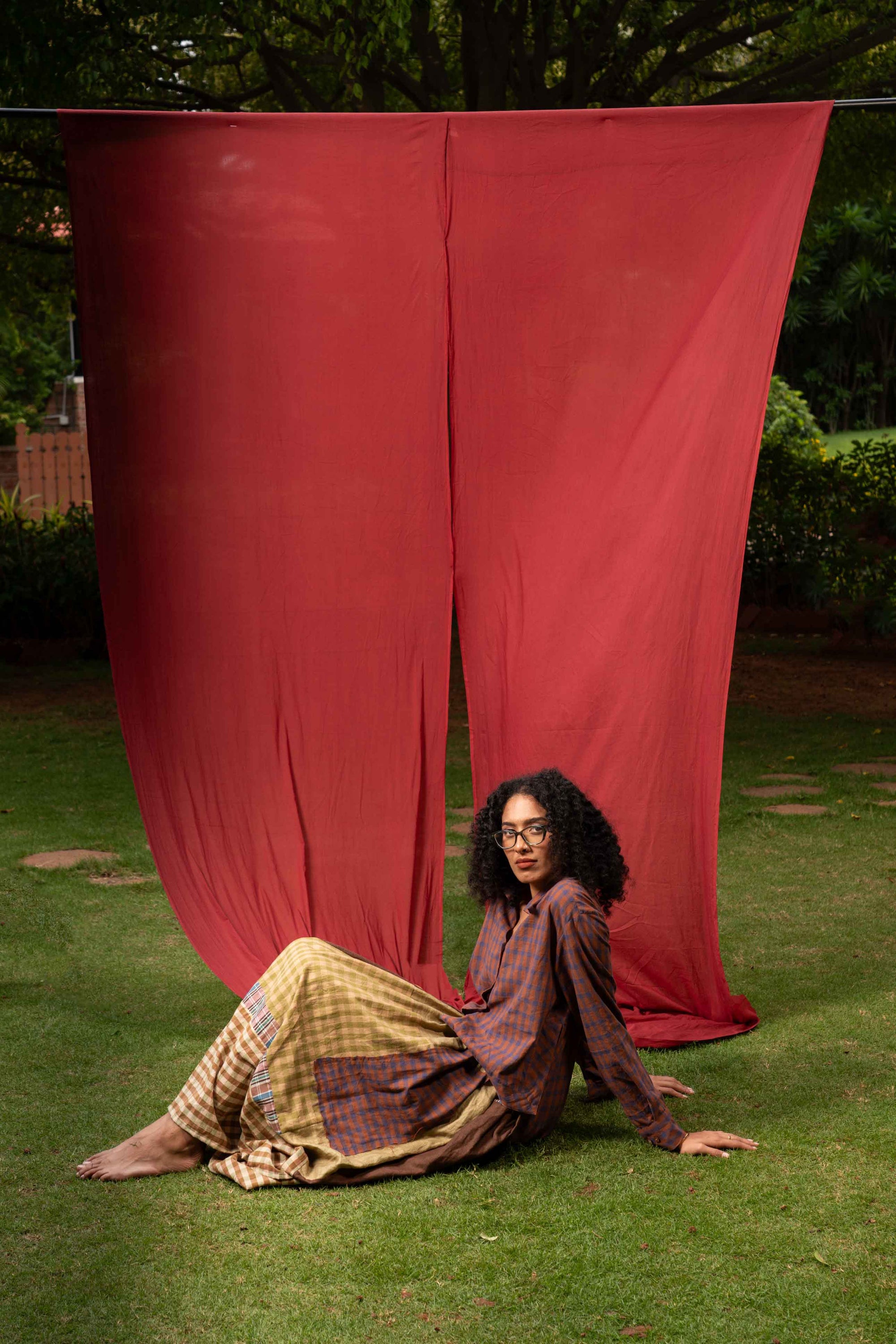 The Patchwork Midi Skirt