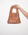 Suede all day bag