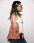 Suede all day bag