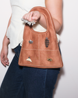 Suede all day bag